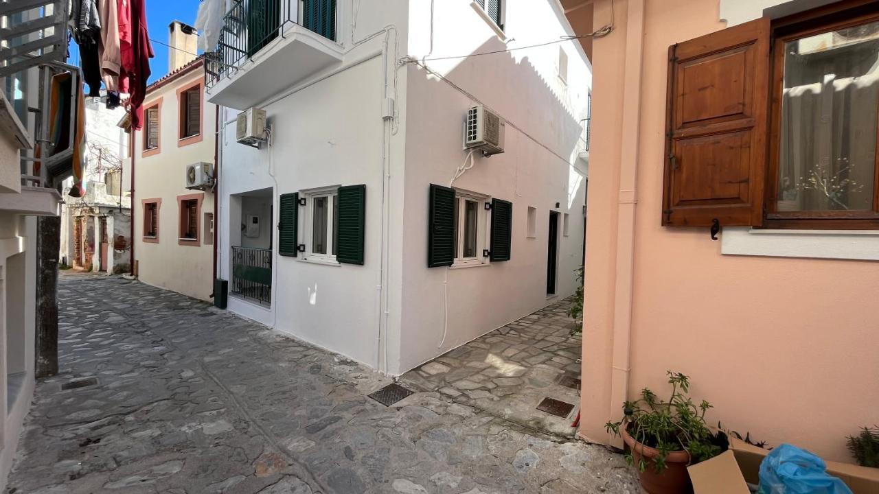 Angelos House Deluxe Apartments İskados Dış mekan fotoğraf